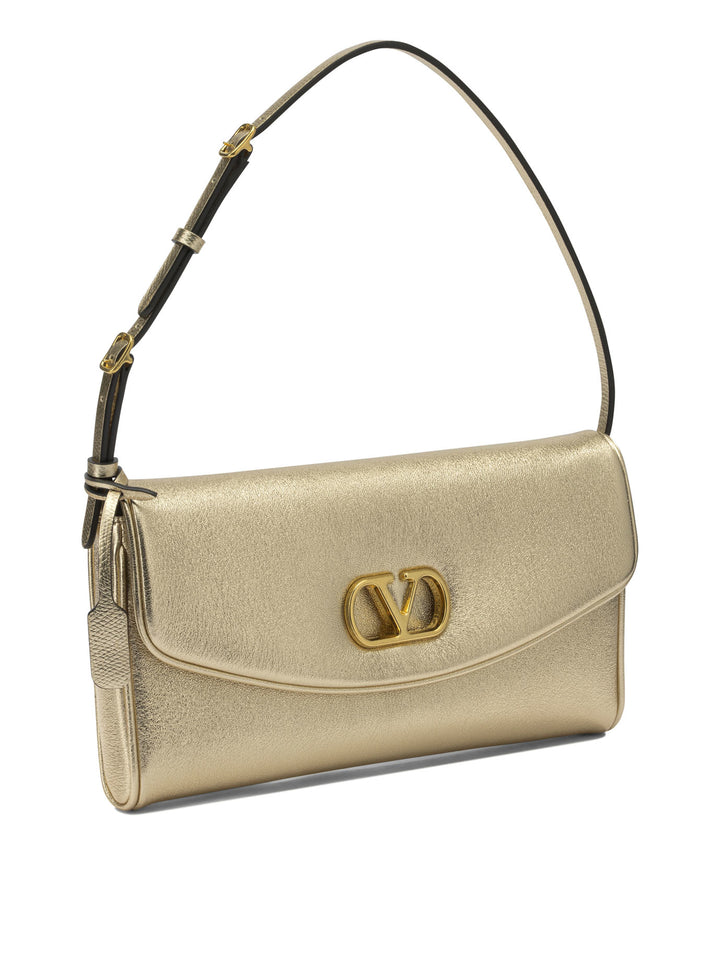 Valentino Garavani Devain Shoulder Bags - Gold | 4311e1b3ca8e467a399217f0d0d12009c0fddd11