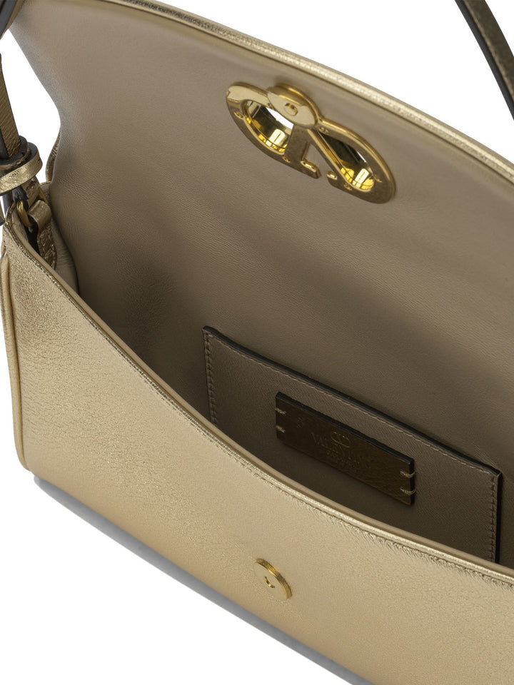 Valentino Garavani Devain Shoulder Bags - Gold | e92c28cddafbdad368a2b9ce50a3b063aa9c9f90
