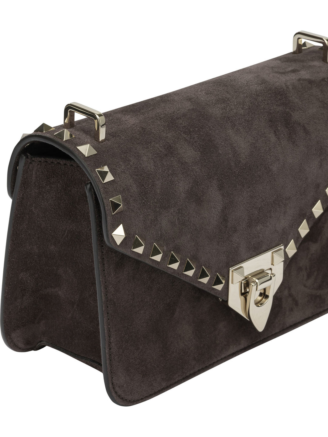 Valentino Garavani Rockstud Crossbody Bags - Brown | 3c77759d173f751fb08eb36cfc2c8cbfa33b79c9