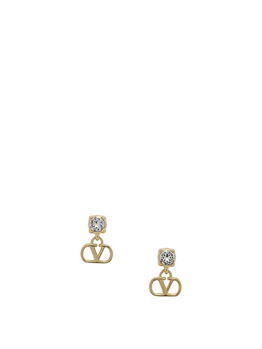 Vlogo Signature With Swarovski® Jewels Gold