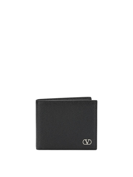 Vlogo Signature Wallets & Card Holders Black