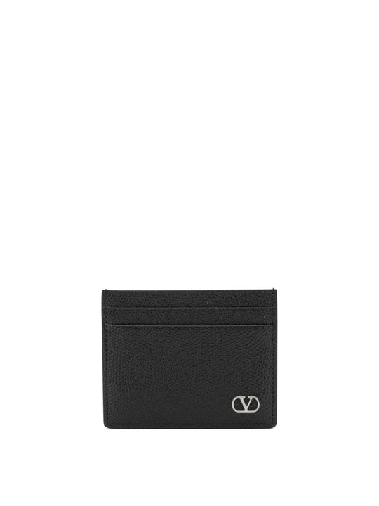 Vlogo Signature Wallets & Card Holders Black