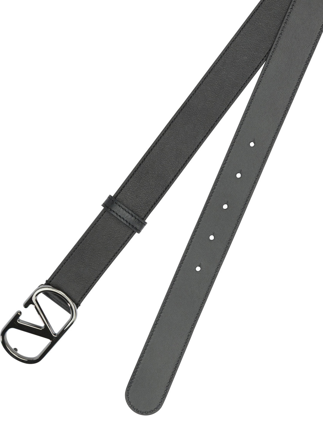 Valentino Garavani Vlogo Signature Belts - Black | b14bee3bc8ff78892b45cbde0d450e7e3ef4fe6d