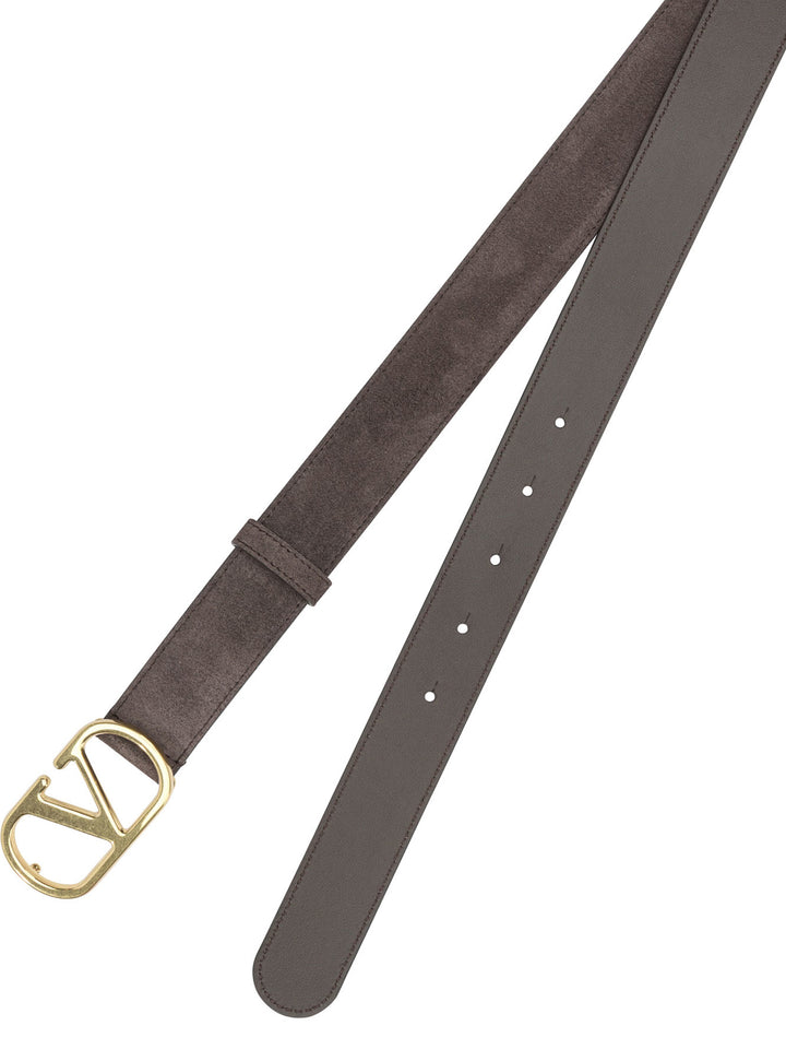 Valentino Garavani Vlogo Signature Belts - Brown | 64f0dc3f1d11b88149d3f9b5a07424bb3fe2c1a8