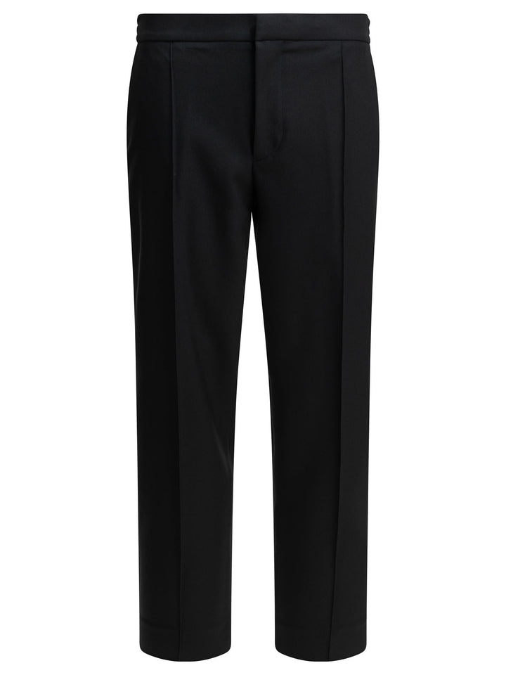 Zegna Tailored Wool Pants Trousers - Blue | 8baca559f753ef7057c582137db75476acdfb838