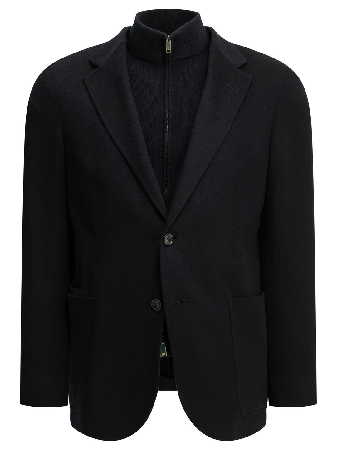 Zegna Cashmere Blazer Jackets and Coats - Blue | 2ed6a87617269305f12474c602ac8126abaa67b4