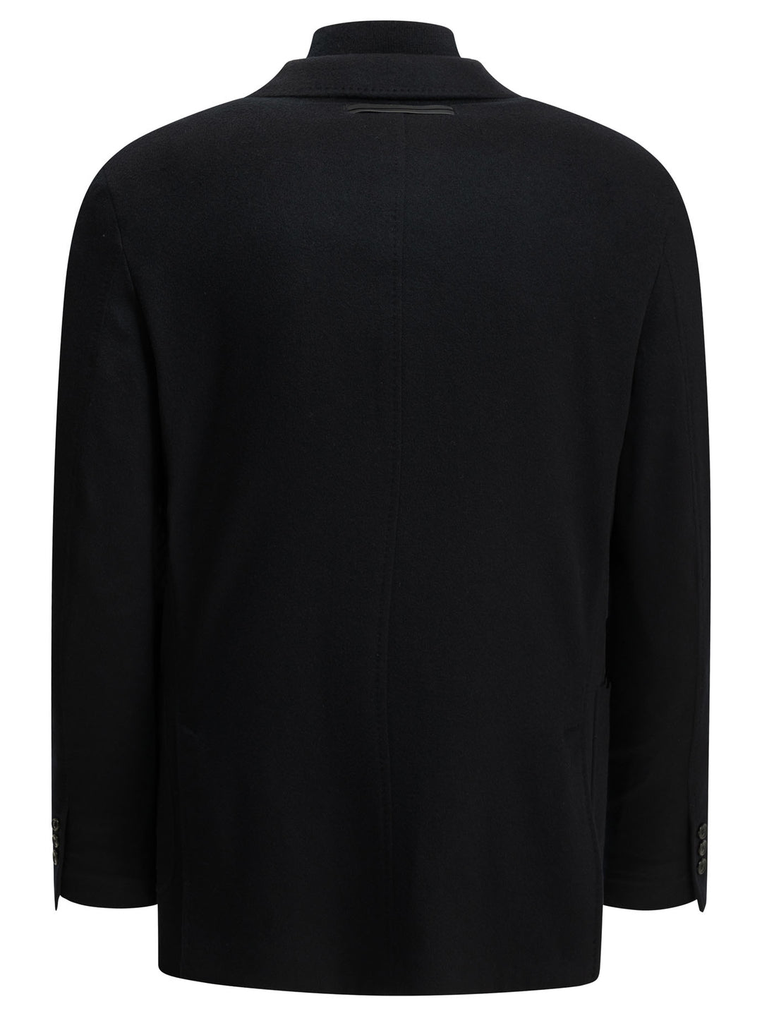 Zegna Cashmere Blazer Jackets and Coats - Blue | d6e058d353d8ee5bed702c3371ec36c7638e2011