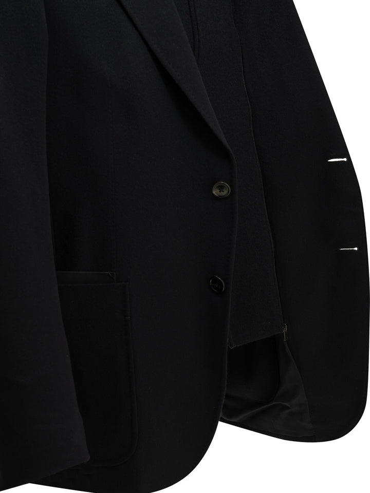 Zegna Cashmere Blazer Jackets and Coats - Blue | 27b5bb846d57a354c60942e0a56ec535c262f819