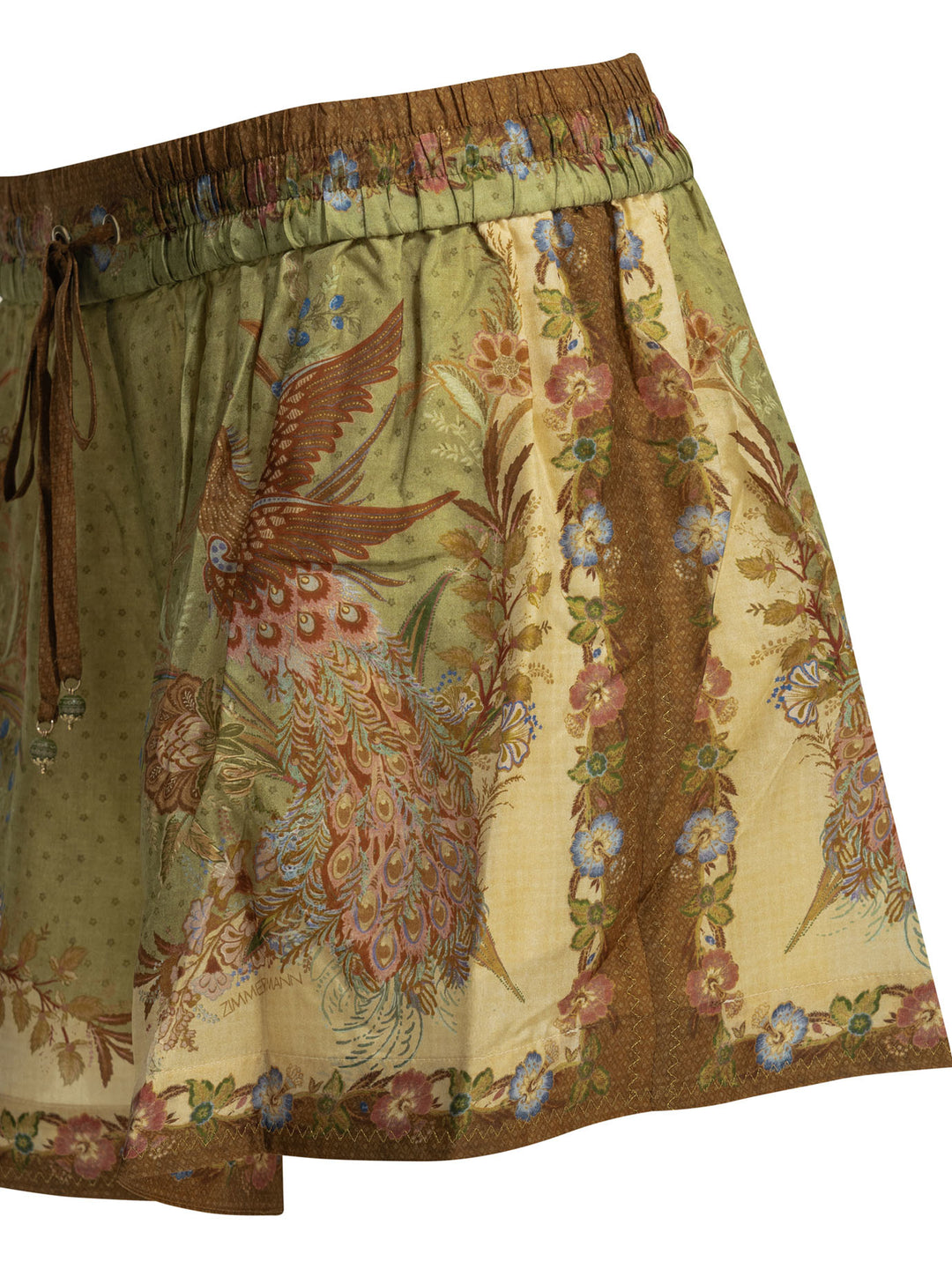 Zimmermann Indra Relaxed Shorts - Green | f7556753ab0b96b124ec453f27e894e9d2dd4461