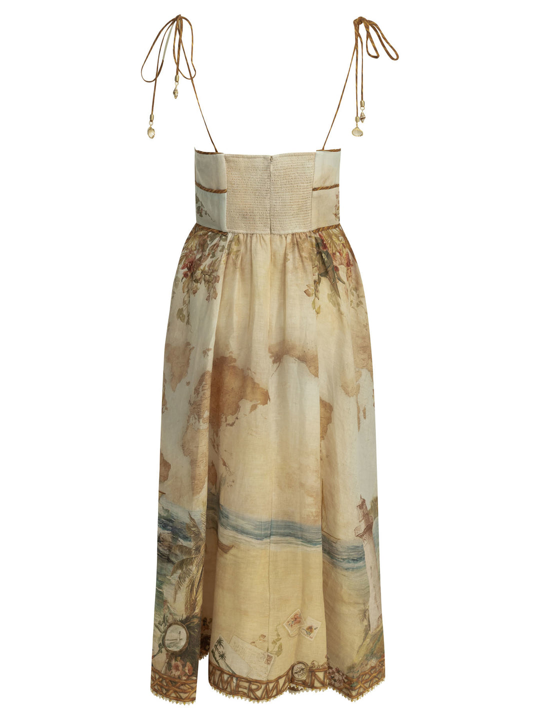 Zimmermann Mahon Dresses - Beige | af5dd2ba2c5bd4178c978a1e1fa88ee11613feab