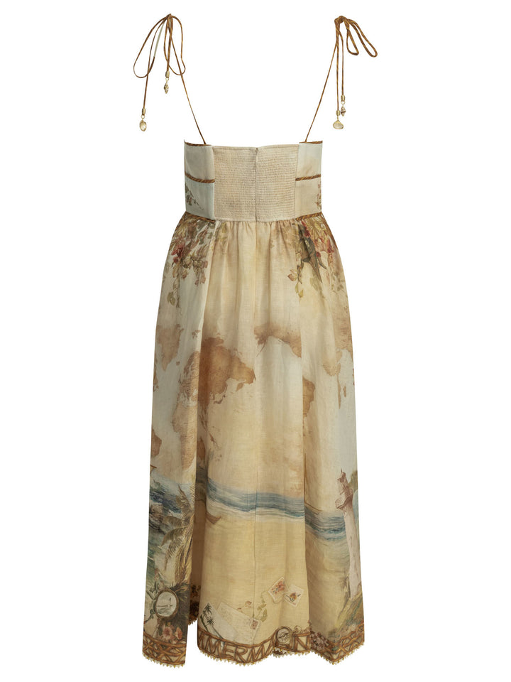 Zimmermann Mahon Dresses - Beige | af5dd2ba2c5bd4178c978a1e1fa88ee11613feab