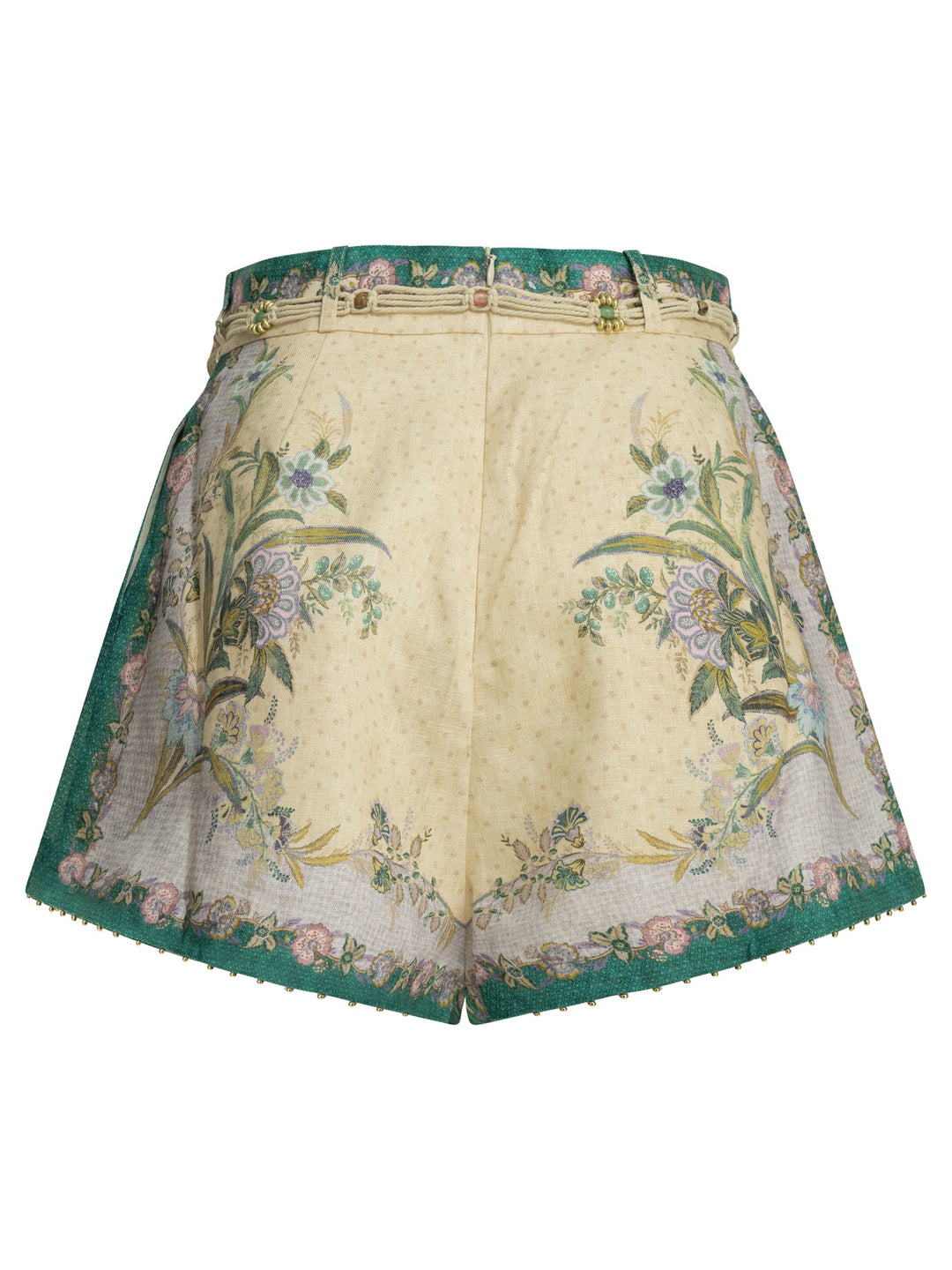 Zimmermann Indra Tuck Shorts - Light blue | 93bdedd0e77cd6fa53863fa93c7a4a7d9cb6ab57