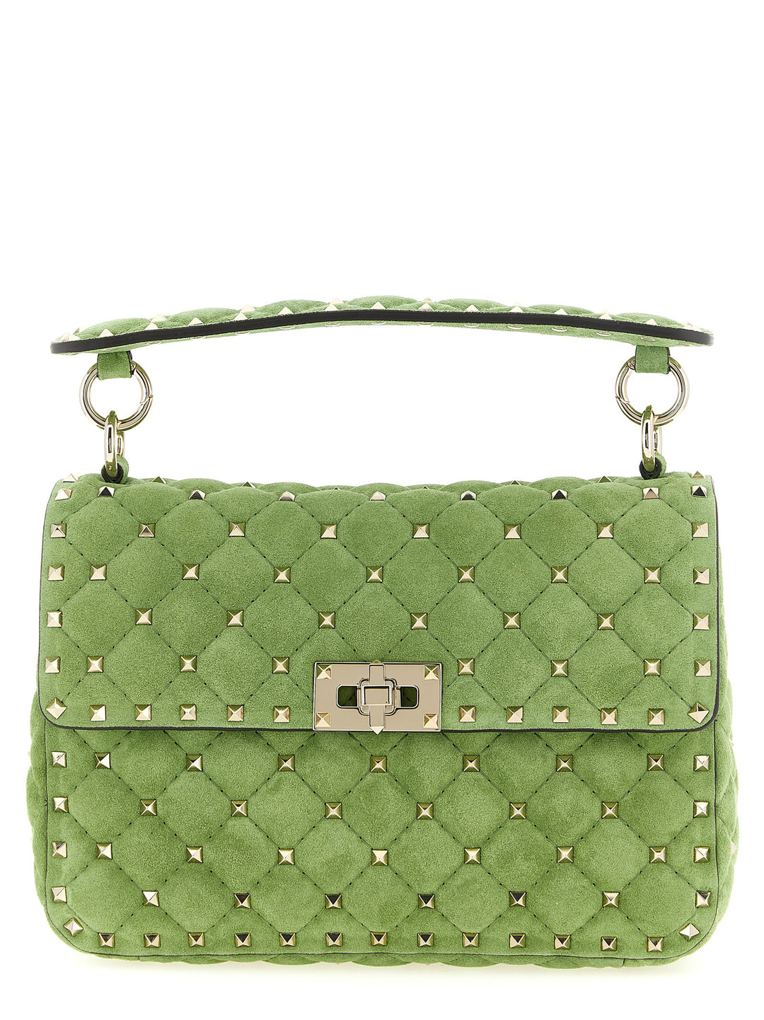 Valentino Garavani Rockstud Spike Shoulder Bags - Green | d8b4f75e926020ded3966c51fdbc3adfc4a6480f