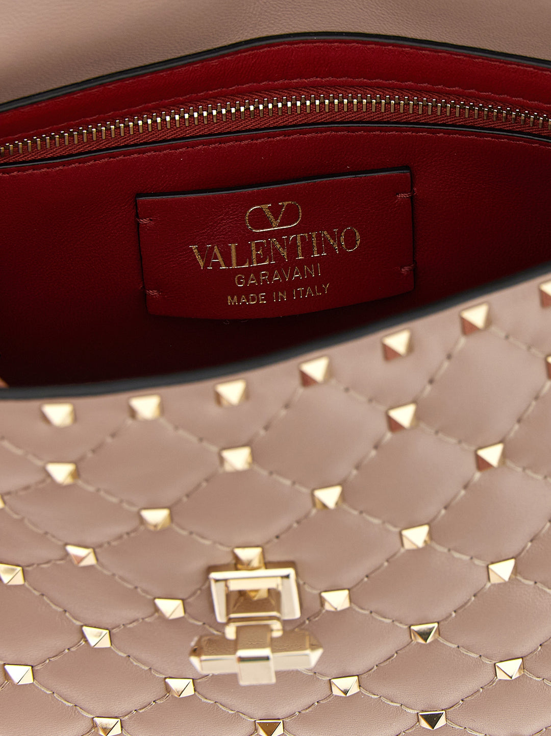 Valentino Garavani Rockstud Spike Shoulder Bags - Pink | 871bdd2c33253b29f9dbae6d03374e6209e9fabb