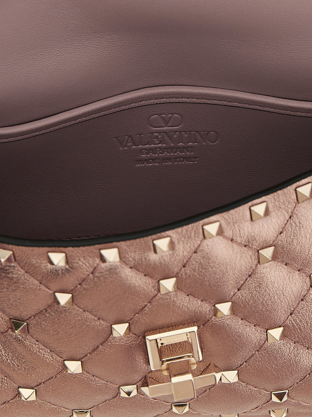 Valentino Garavani Rockstud Spike Shoulder Bags - Pink | fa84d24d40ae90d6baf1f42acc41e4b04ea9d369