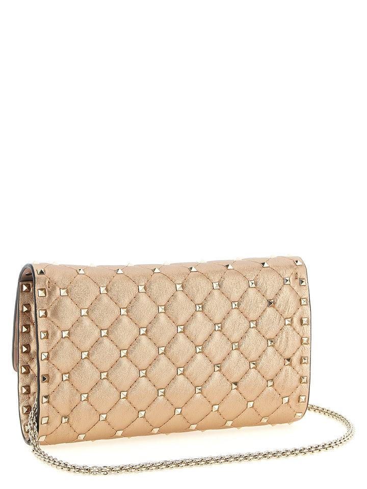 Valentino Garavani Rockstud Spike Crossbody Bags - Pink | a7f90a4347d3ad3347b8a7458a147f9fcfe08f19