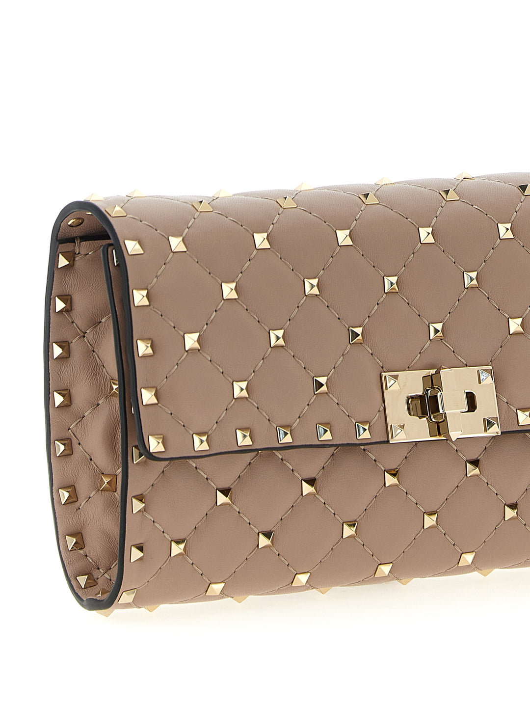 Valentino Garavani Rockstud Spike Shoulder Bags - Pink | b73b270292581523e2ba6c67708d3825e2d119f4