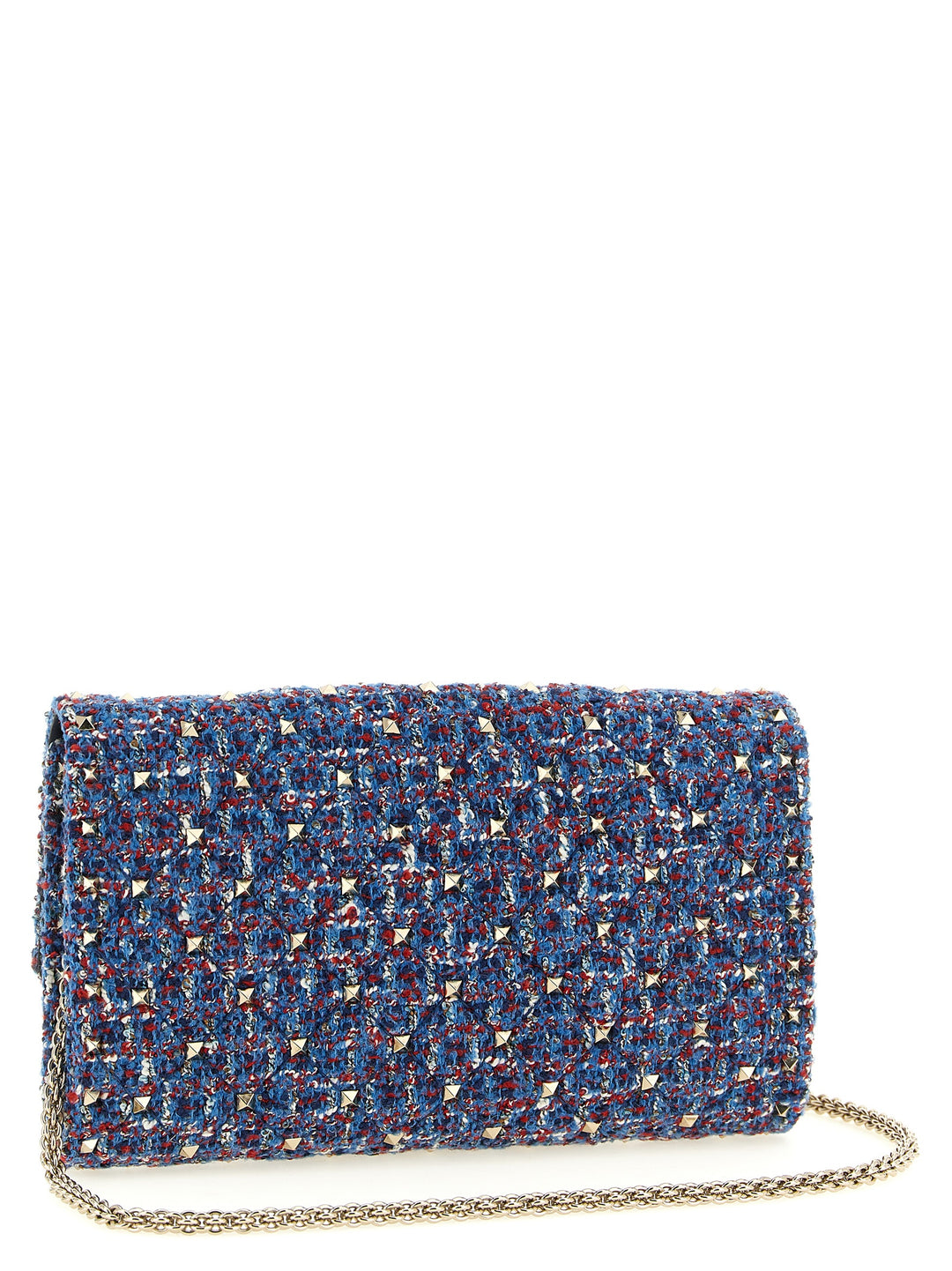 Valentino Garavani Rockstud Spike Crossbody Bags - Blue | 270a5d3d4d0cd6c6d9625ed0bf9d36c199f5361d