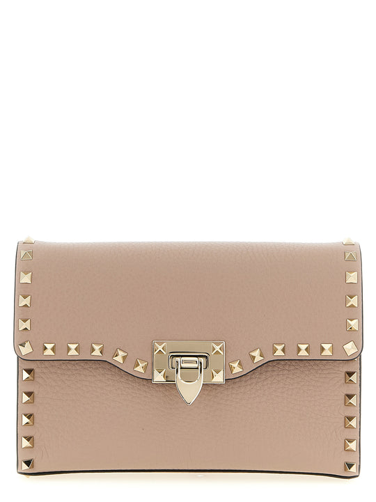 Rockstud Crossbody Bags Pink