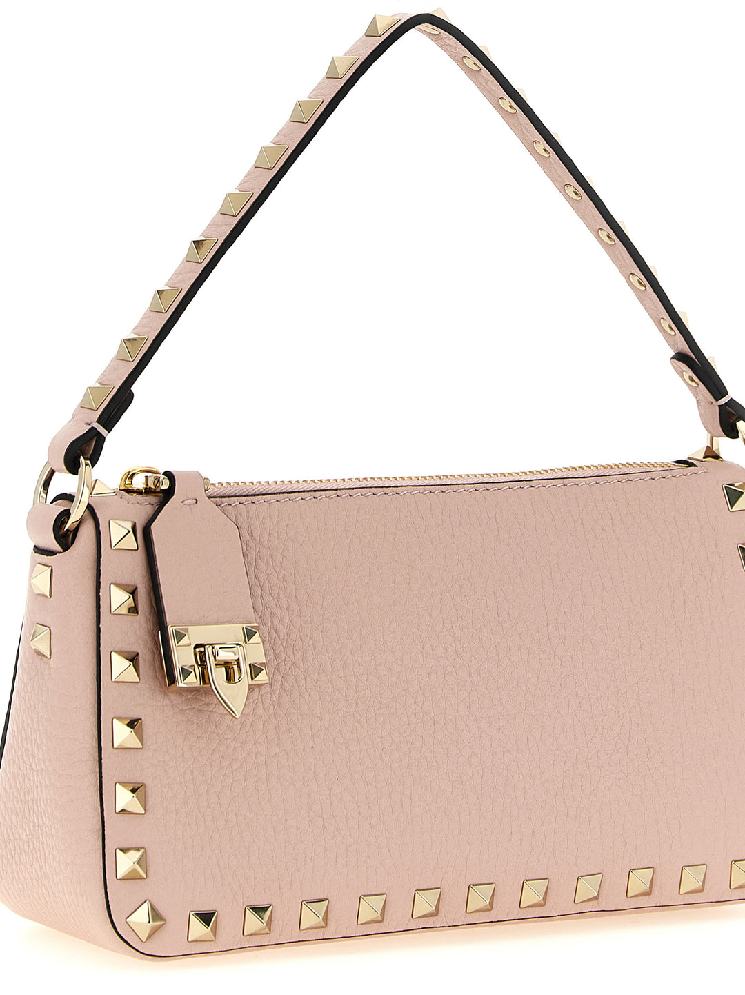 Valentino Garavani Rockstud Shoulder Bags - Pink | d42b582cdc816dc80e306e38c1c9a7ada39b7038