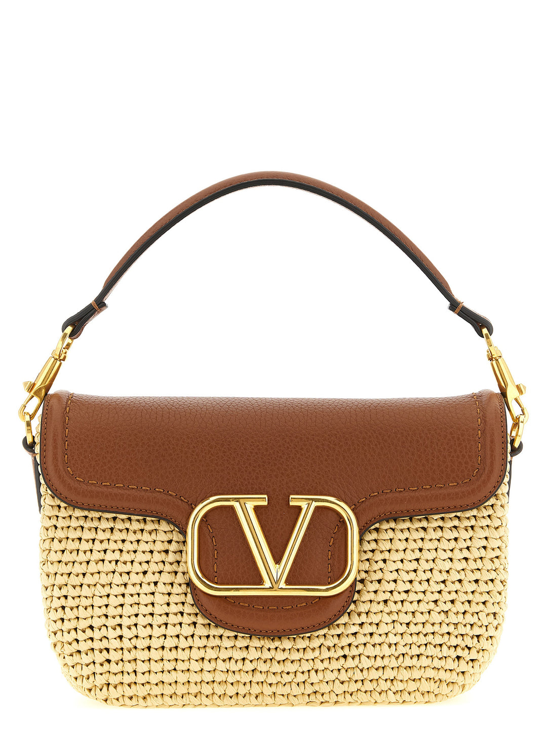 Valentino Garavani Alltime Shoulder Bags - Brown | 984a069e3ef5965b9a3ad0584af96e17c7967306