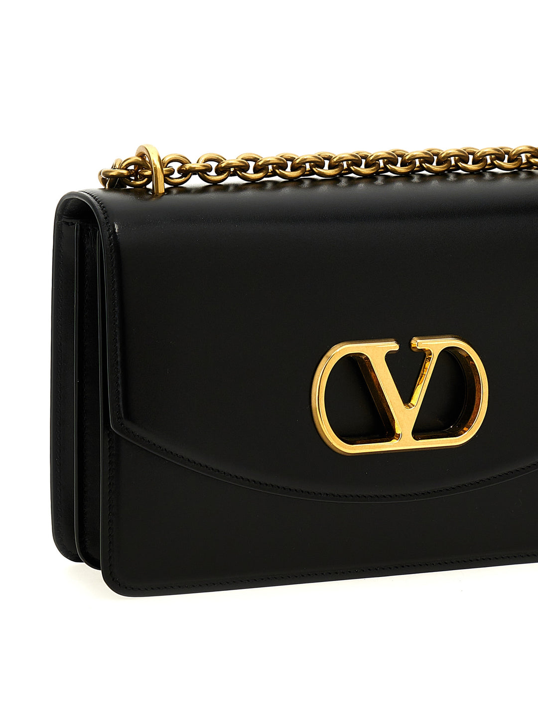 Valentino Garavani Vain Shoulder Bags - Black | 5ebf2e3b6a74040fbb4a8d0f57f15f69303412ad