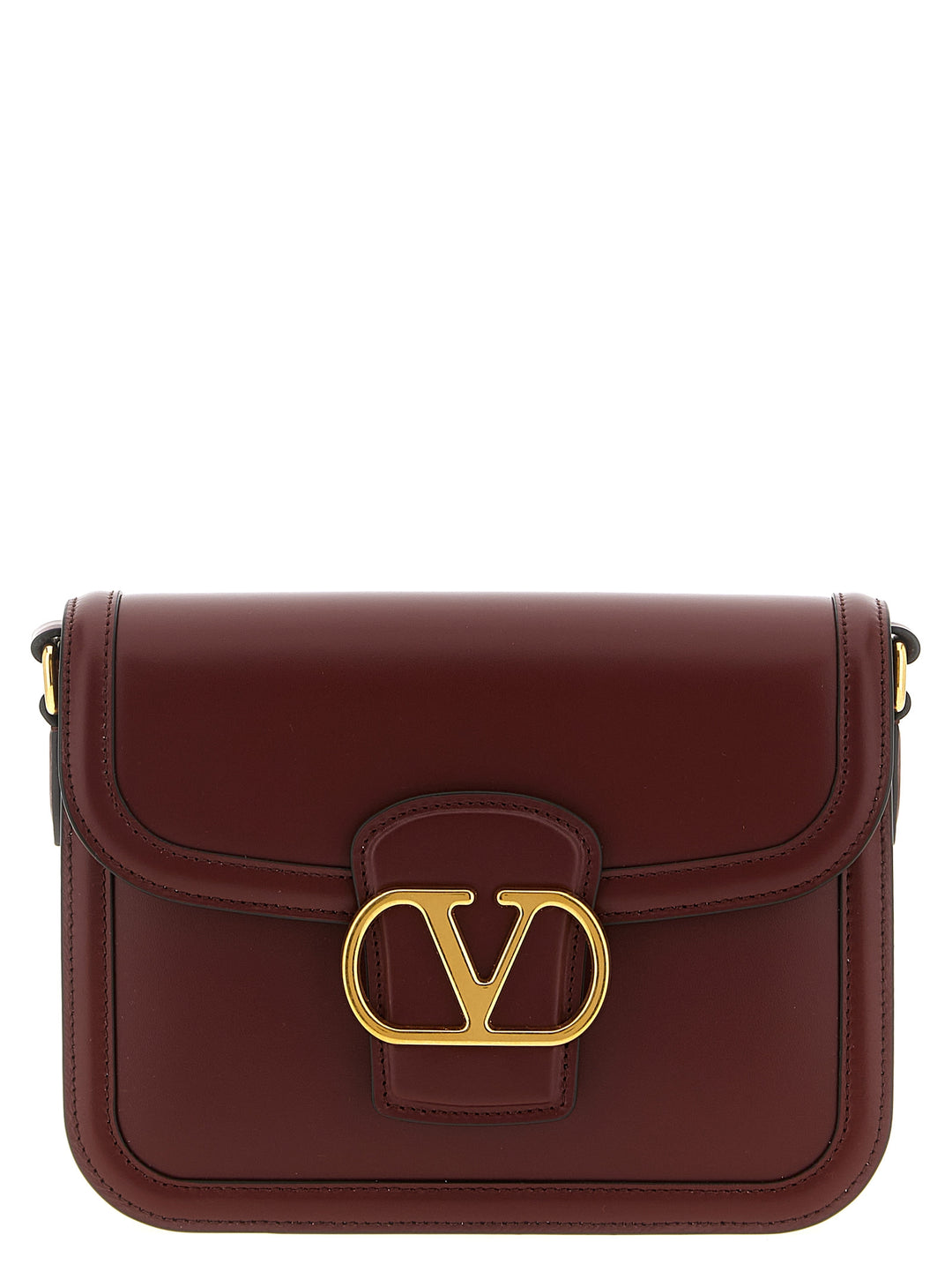 Valentino Garavani 9to5 Crossbody Bags - Bordeaux | fe4ab1a506826aa8b5324b7cdd666b48e30c0b91