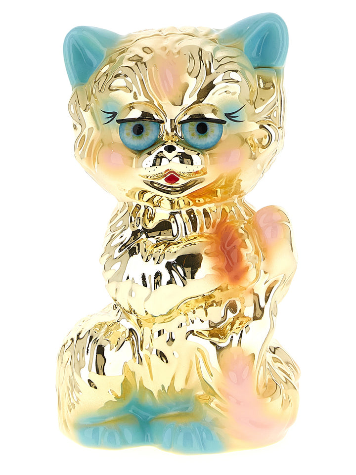 Valentino Garavani Lechat De La Maison Clutch - Gold | b8f530c9220ab941a1fb56b2c0614b90c27da8b9