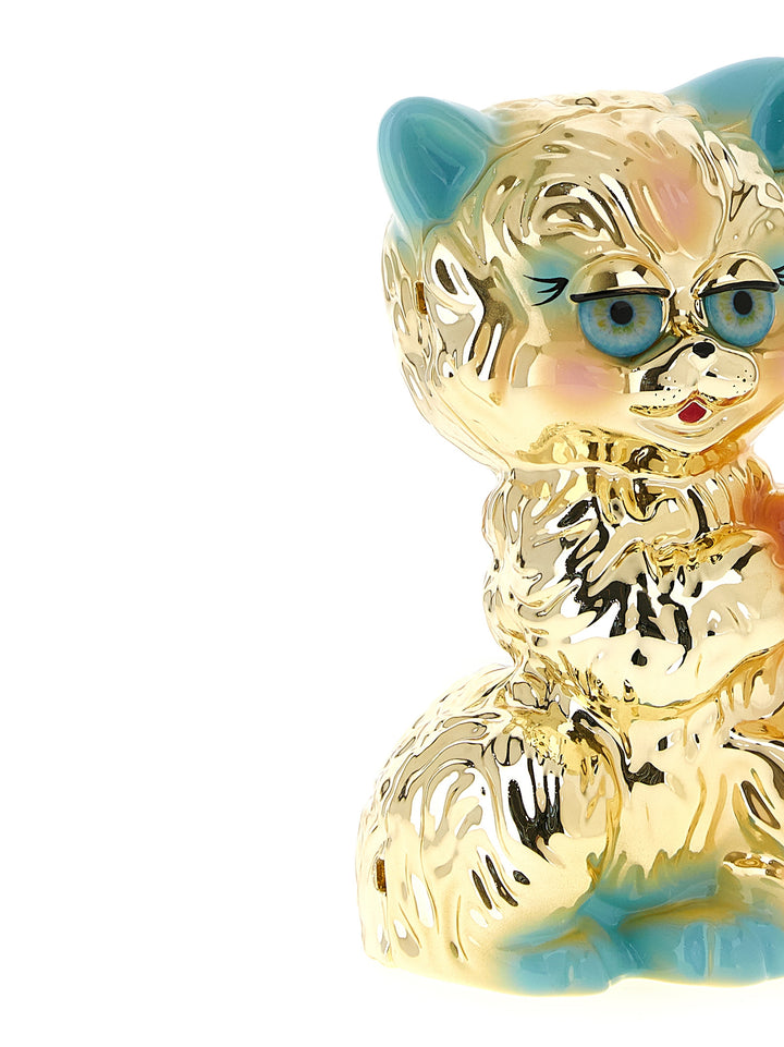 Valentino Garavani Lechat De La Maison Clutch - Gold | 5059bdd93acbe76c098edf08c784fc3c90f50b2d