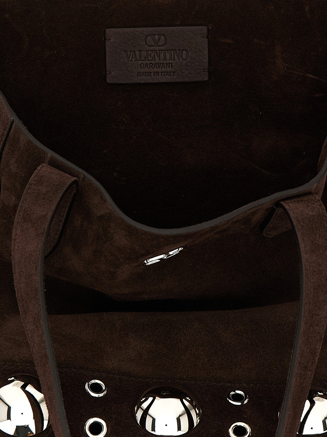 Valentino Garavani Nellcôte Tote Bag - Brown | c1498437ed85143135855681b942c76e39e88f07