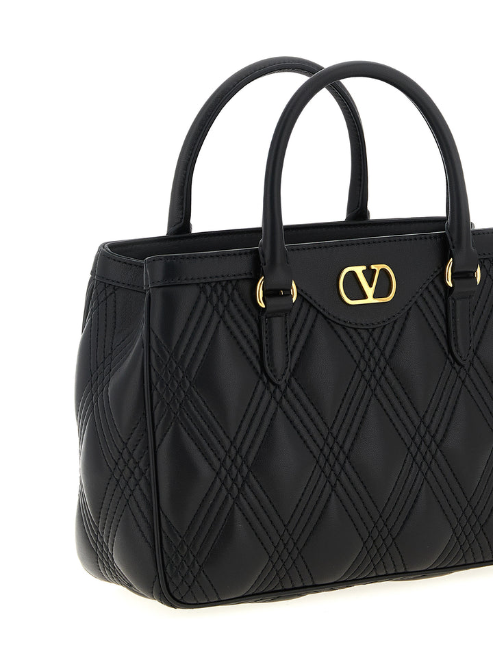 Valentino Garavani Quiltie 67 Hand Bags - Black | dd6c34e253f3bd698db0397e988ef412fc3c0cae