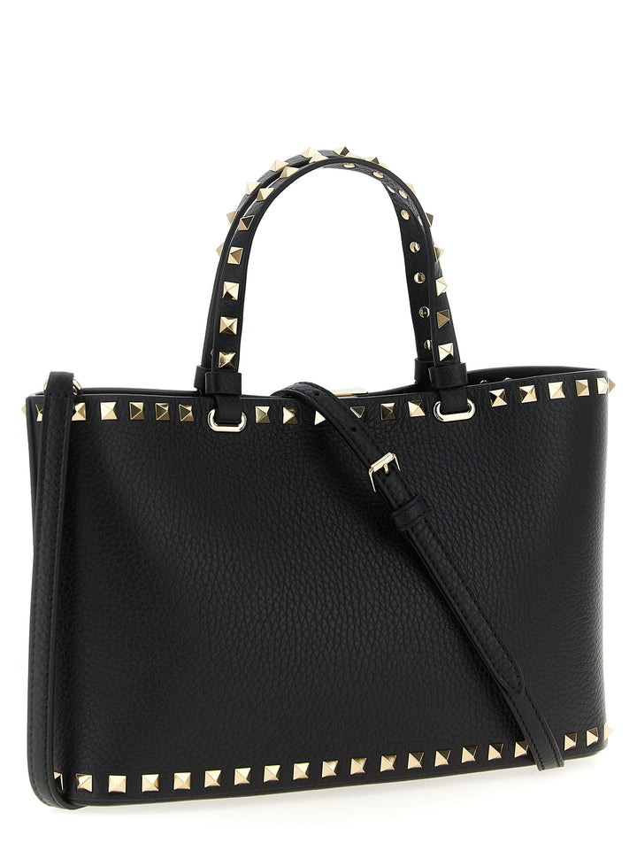 Valentino Garavani Rockstud Tote Bag - Black | 9b1cc0dd675acdc99110800ec973e478fdaa029d