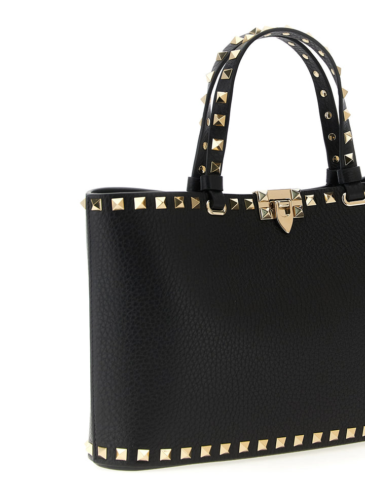 Valentino Garavani Rockstud Tote Bag - Black | 9dc728b76017401b95baa4357816debc7d3d02b8
