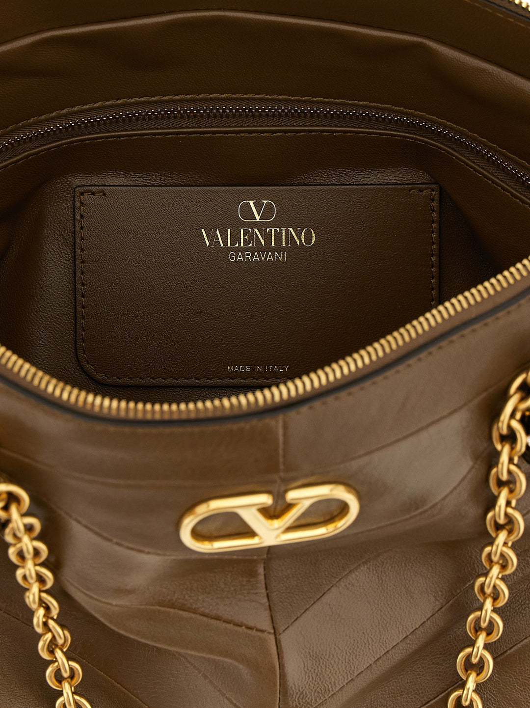 Valentino Garavani Panthea Shoulder Bags - Brown | 04e652acded2429a625734b75a3425a96bdd1cb4