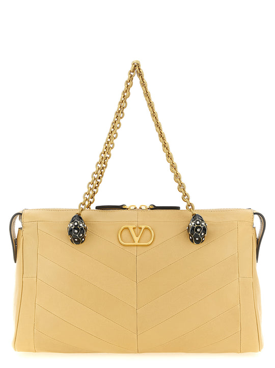 Panthea Crossbody Bags Beige