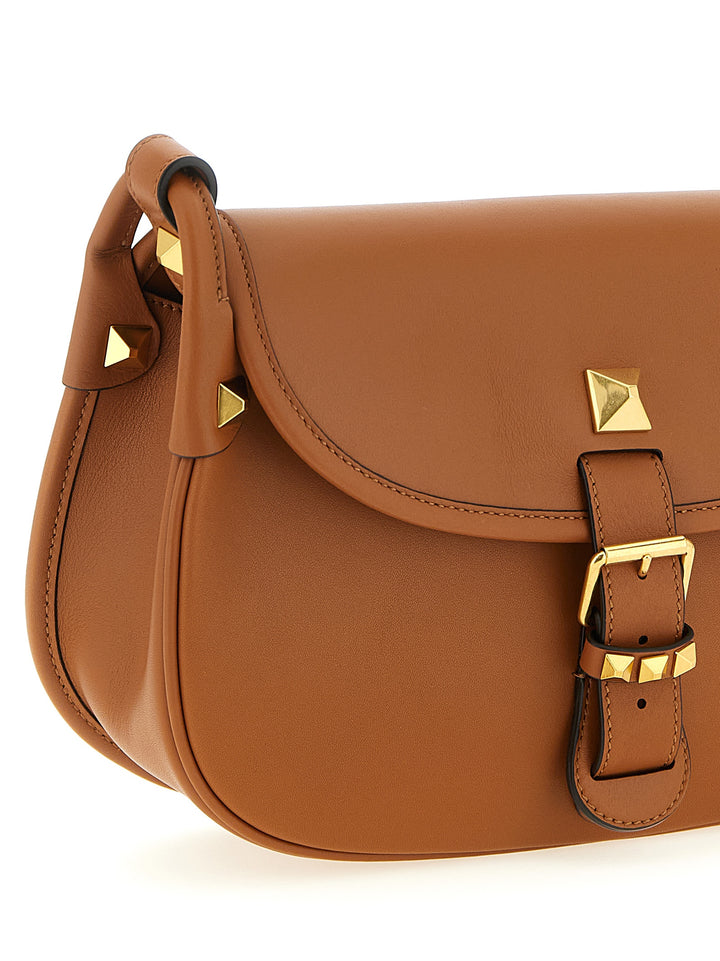 Valentino Garavani Flaneuse Shoulder Bags - Brown | e6d0897e600e4dececbaae013cb19101723b4c03