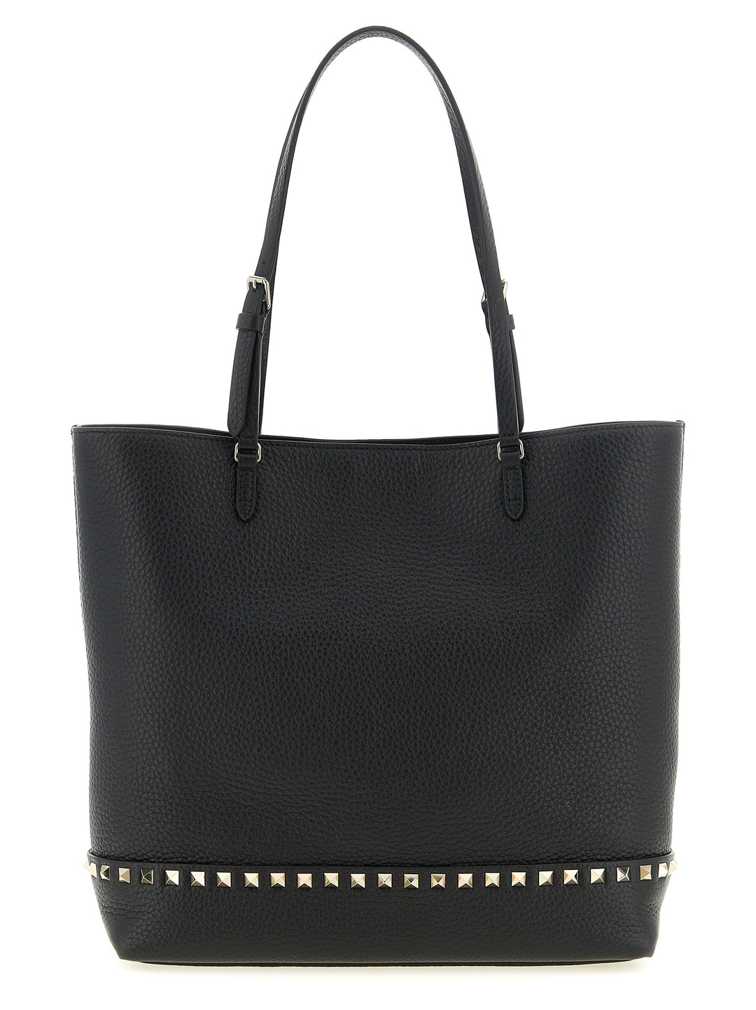 Valentino Garavani Rockstud Medium Shoulder Bags - Black | c1d512e1cfaffe9c70a1c1020ad9842bb0ab9e3f