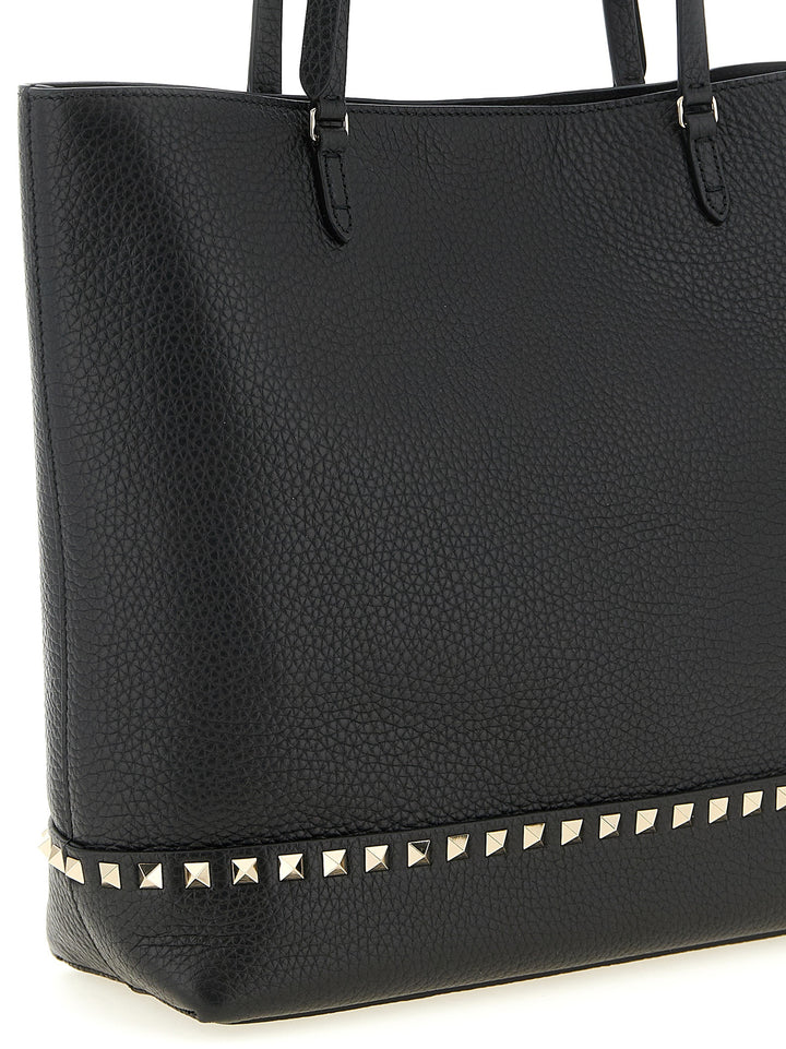 Valentino Garavani Rockstud Medium Shoulder Bags - Black | 54e94493cbf8af54bb5c2b3234061157ac0b96e8