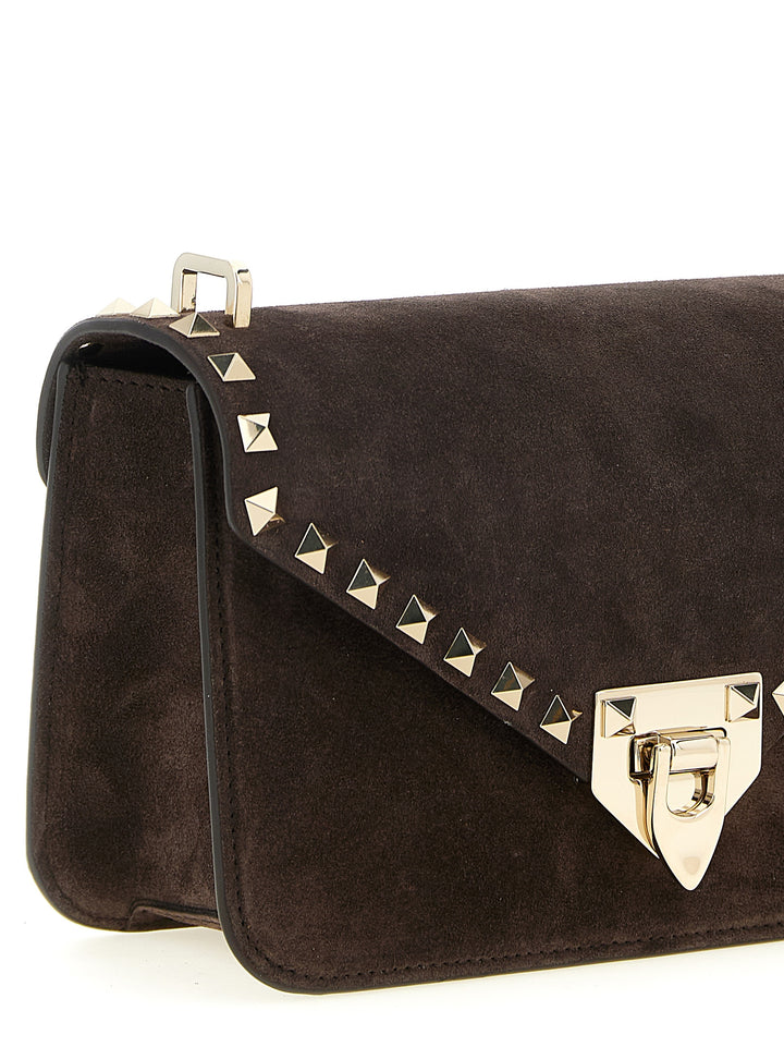 Valentino Garavani Rockstud Crossbody Bags - Brown | 7ae895f33afabc1aff1f638b741bf785abb7173f