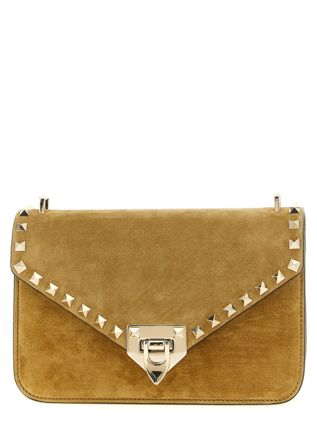 Valentino Garavani Rockstud Crossbody Bags - Beige | 4224fdb0b622053422c595e6866aebfb32f0f0bf