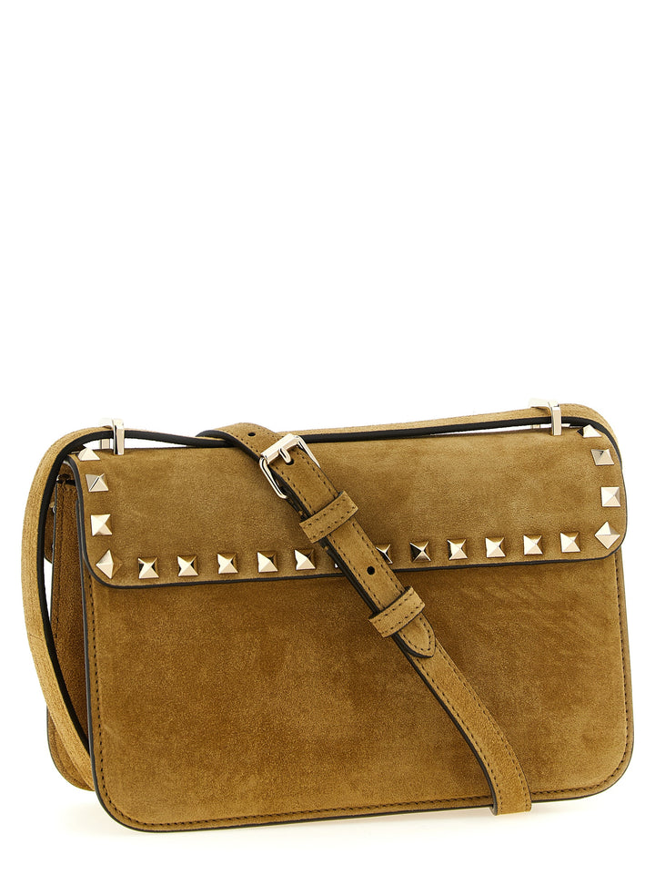 Valentino Garavani Rockstud Crossbody Bags - Beige | df3ab41e56fec67f91308881e2f2c6119fc07c8b