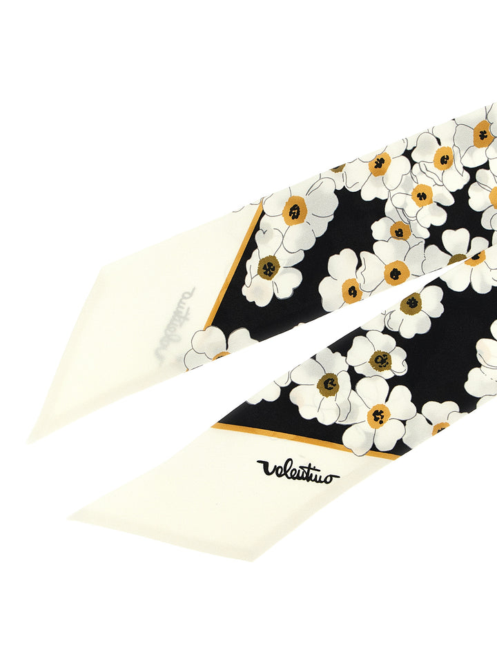 Valentino Garavani Après L Scarves and Foulards - White/Black | 3170284e4a84ff1d901710c89926d33f053495c6