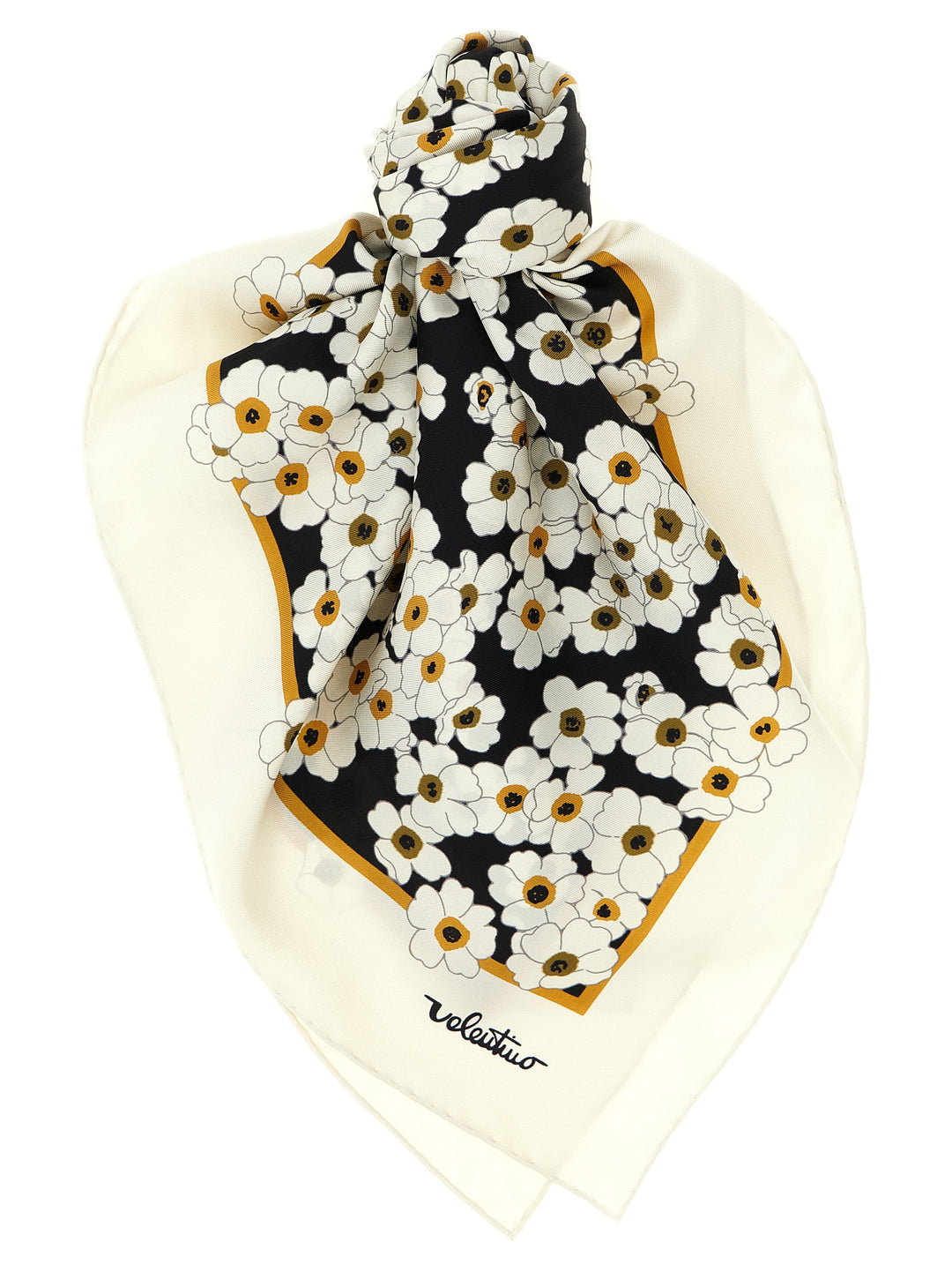 Valentino Garavani Shawls Scarves and Foulards - White/Black | 894886b913b86afe7d21a1dbf57cbebb46d9485c