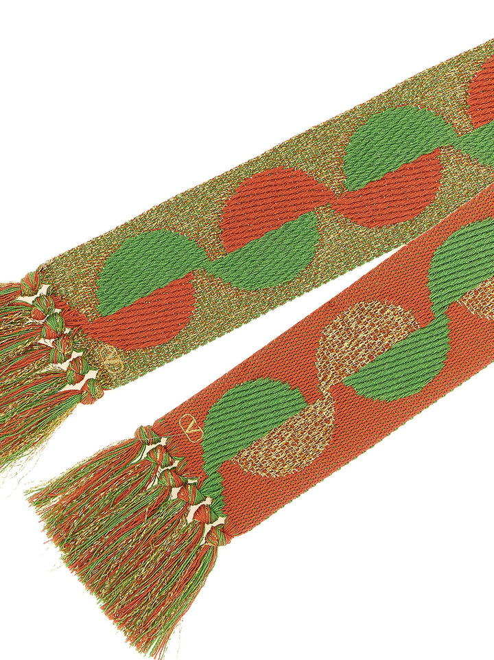 Valentino Garavani Antibes Scarves and Foulards - Orange | 2c84bbade51bd4aacb47dbabfa3a3e6cb42c6ec5