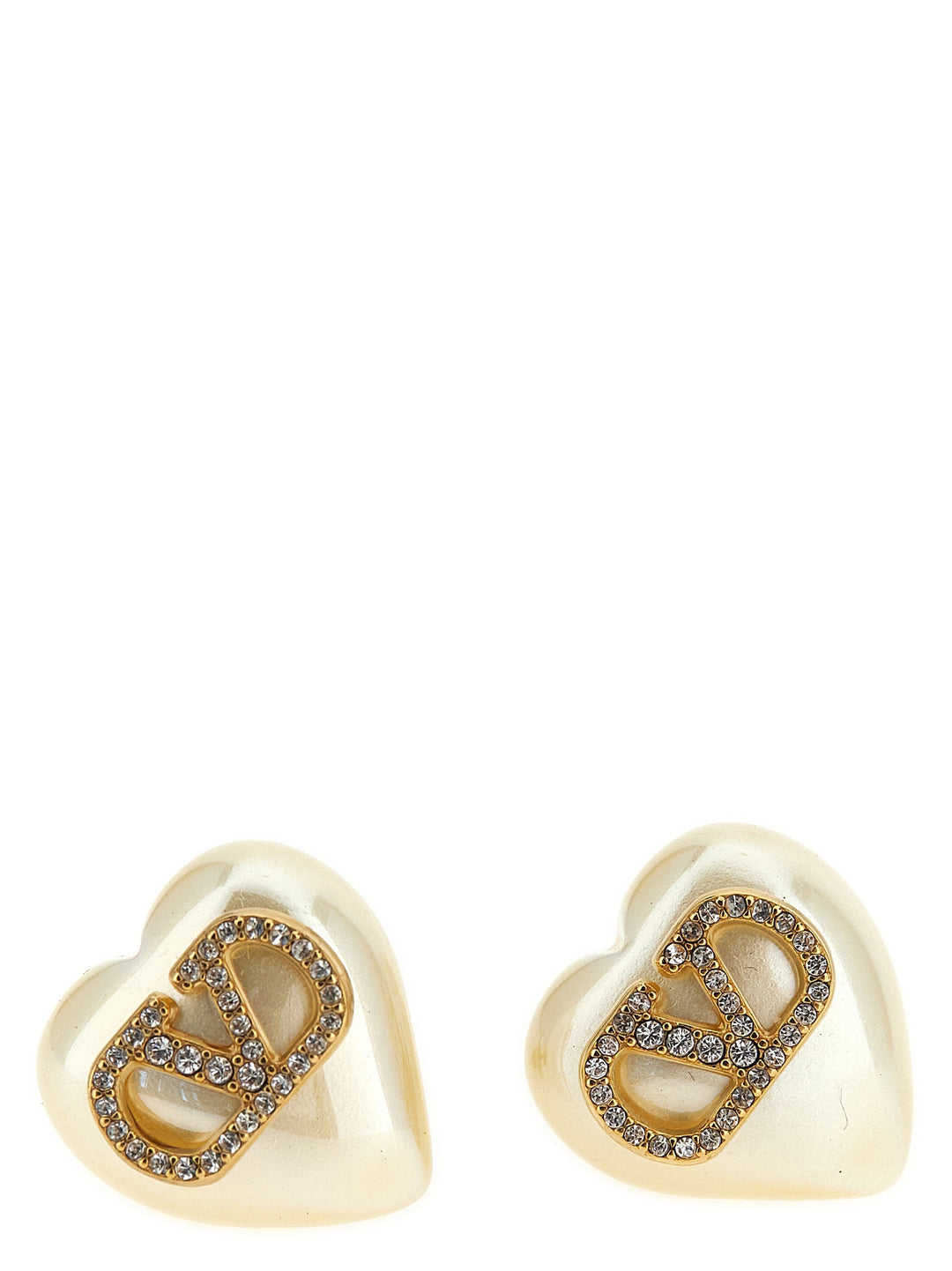 Valentino Garavani Valentino Garavani Heart Earrings Jewelry - Gold | ed77598f81bda1780927ec69b8fe4385c4d2a25a