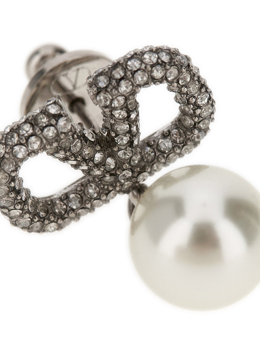 Valentino Garavani Valentino Garavani Vlogo Signature Earrings Jewelry - Silver | 8b2a8b7b9a8131622c1e5e1db36ccc7c88b15f64