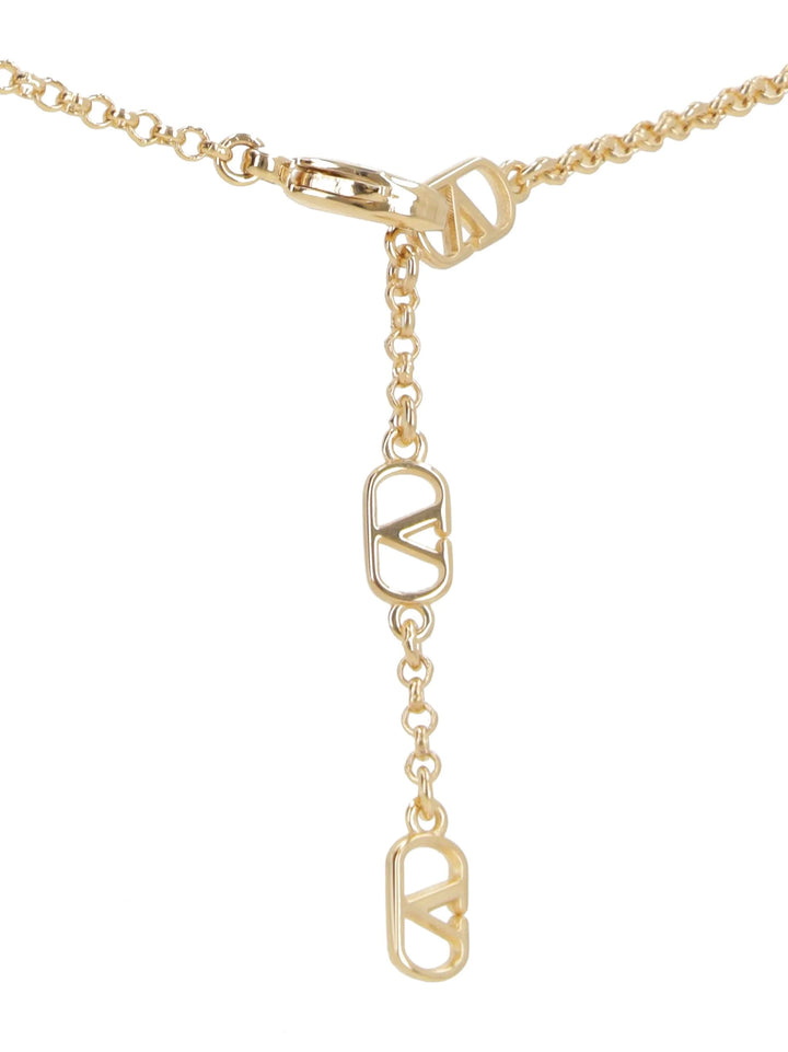 Valentino Garavani Valentino Garavani Vlogo Signature Necklace Jewelry - Gold | 122a35236ae1e4bd9e0d39fd3736086803d8b015