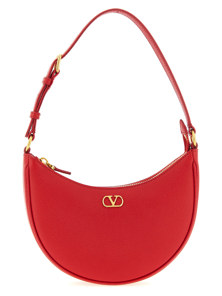 Valentino Garavani Valentino Garavani Vlogo Mini Shoulder Bag Shoulder Bags - Red | 770e0ed8fcc811a344dbc097196a957bcae84941