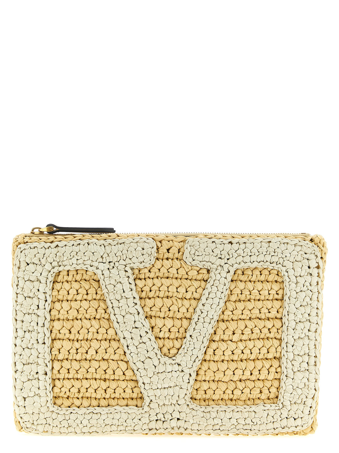 Valentino Garavani Vivasuperstar Crochet Clutch - Beige | c2e5c46f8c8f0facd92e4f18b9daadbabacca20e