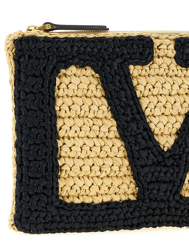 Valentino Garavani Vivasuperstarcrochet Clutch - Beige | 1ca29b5d9d670bd3b98fe96c0734e356b8268a43